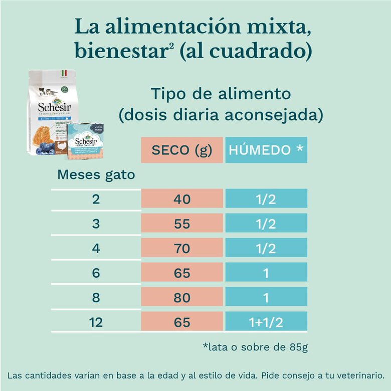 Schesir Kitten atún con aloe lata para gatitos, , large image number null